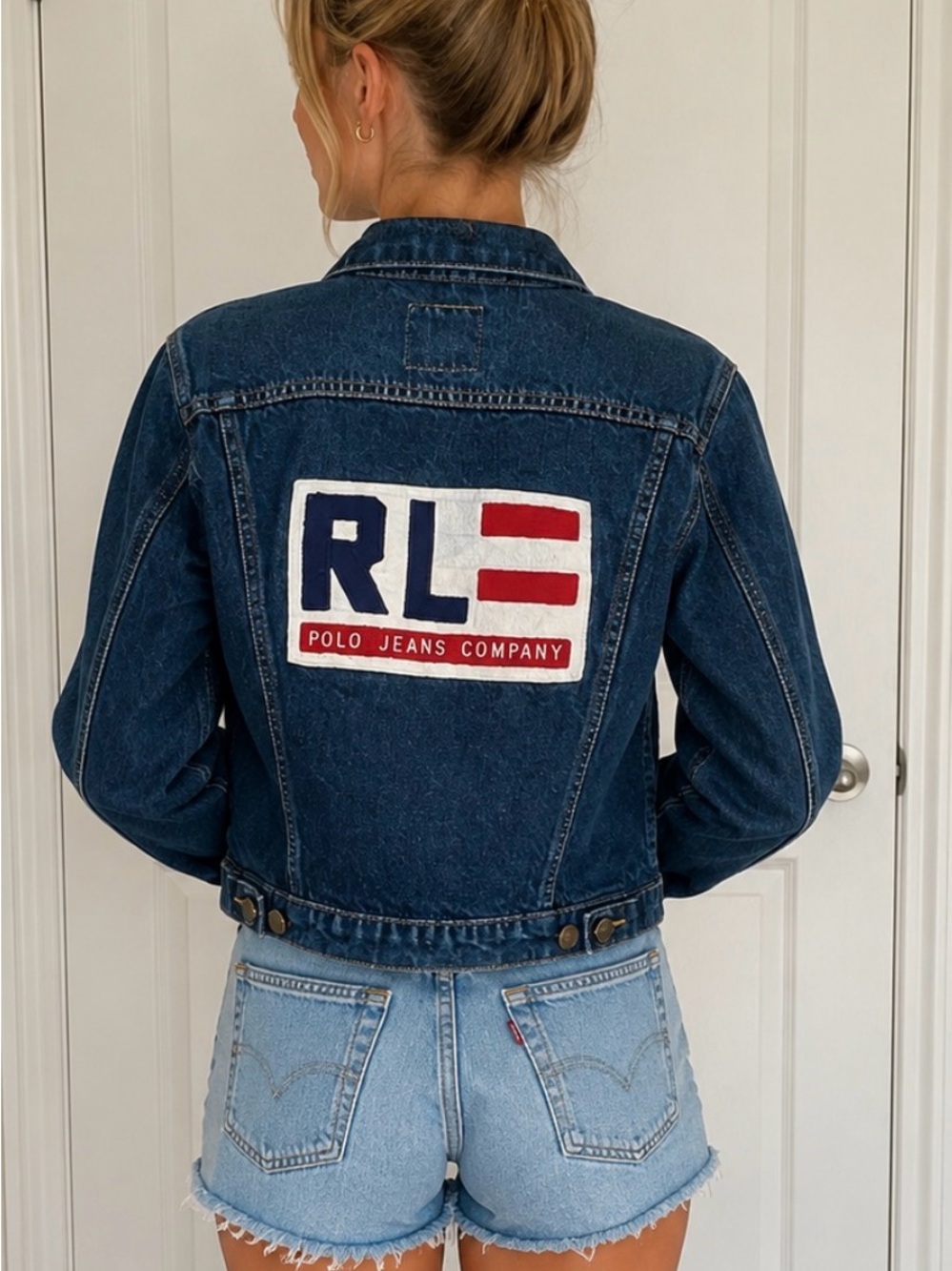 Vintage polo Ralph Lauren size S denim jacket
